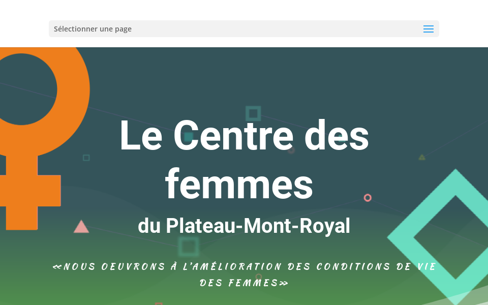 cfemmesplateau.org/ screen capture