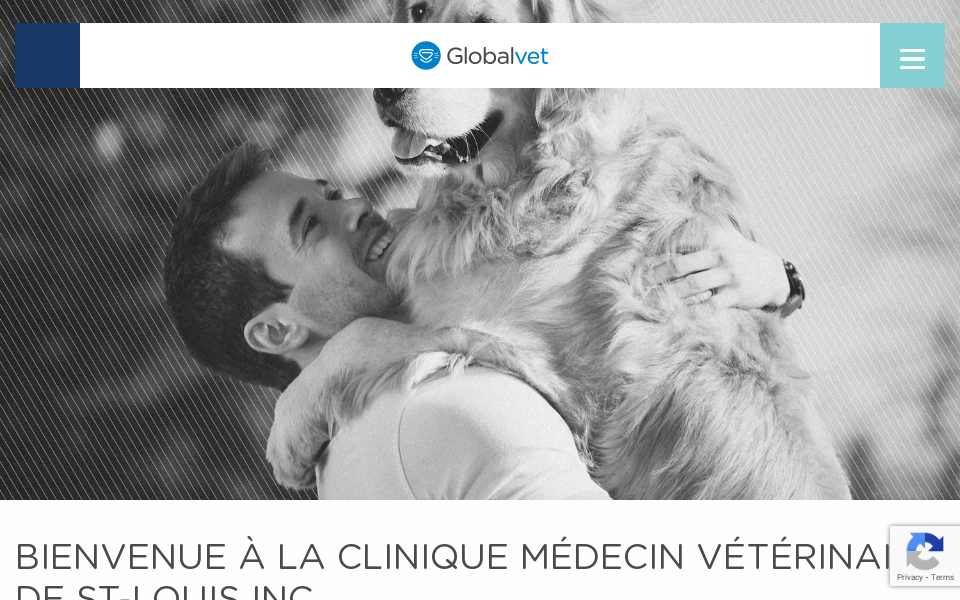 globalvet.ca/clinique/clinique-medecin-veterinaire-de-st-louis-inc/ screen capture