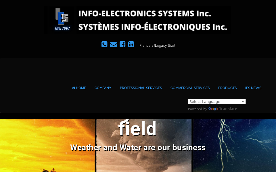 www.info-electronics.com/ screen capture