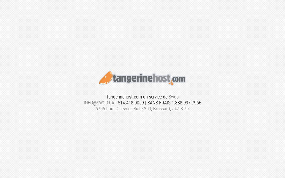 www.tangerinehost.com/ screen capture
