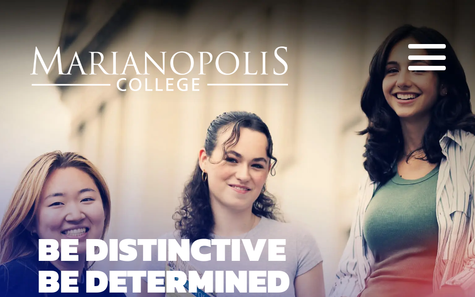 www.marianopolis.edu/ screen capture