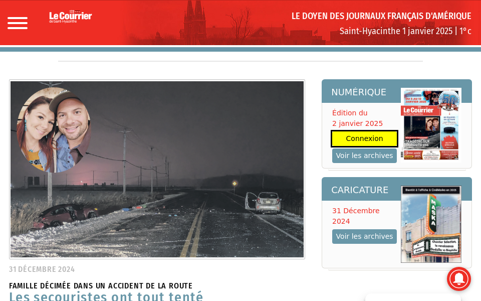 lecourrier.qc.ca/ screen capture