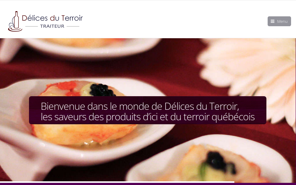 www.delicesduterroir.com/ screen capture