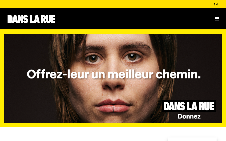 danslarue.org/ screen capture