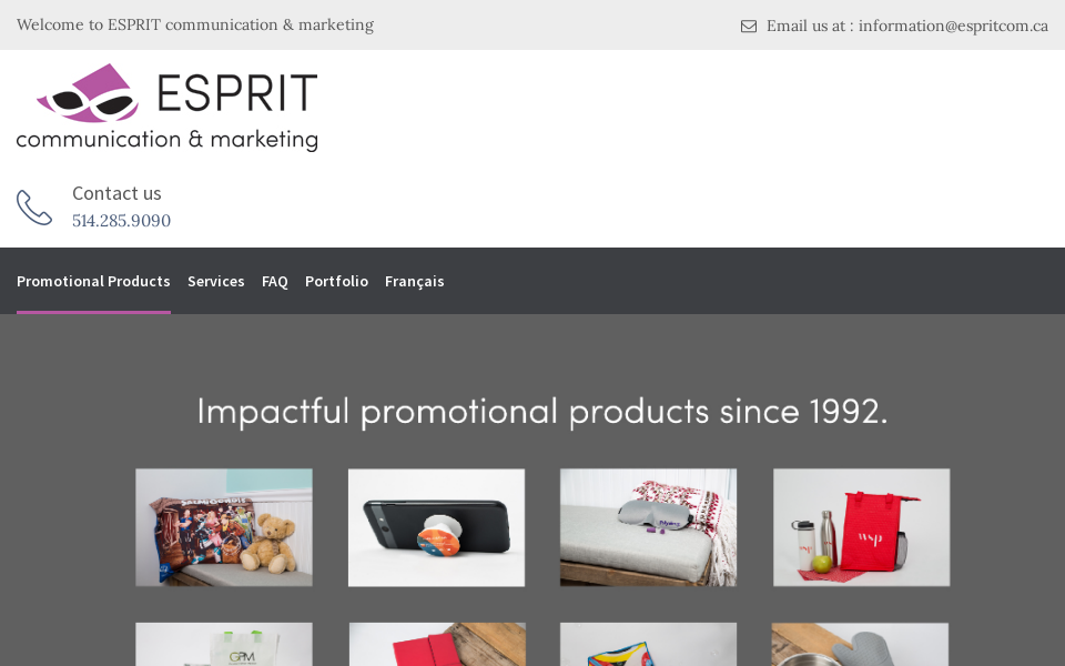 espritcom.ca/ screen capture