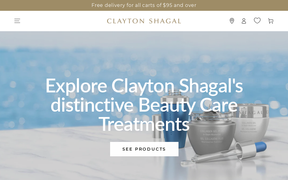 www.claytonshagal.com/ screen capture