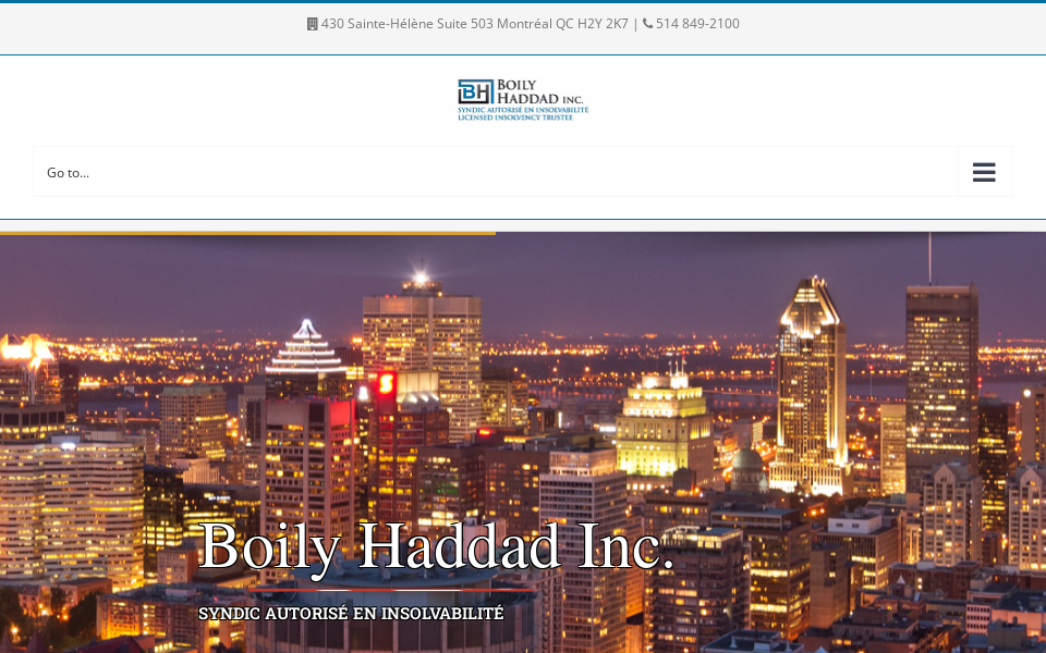 bhsyndics.ca/ screen capture