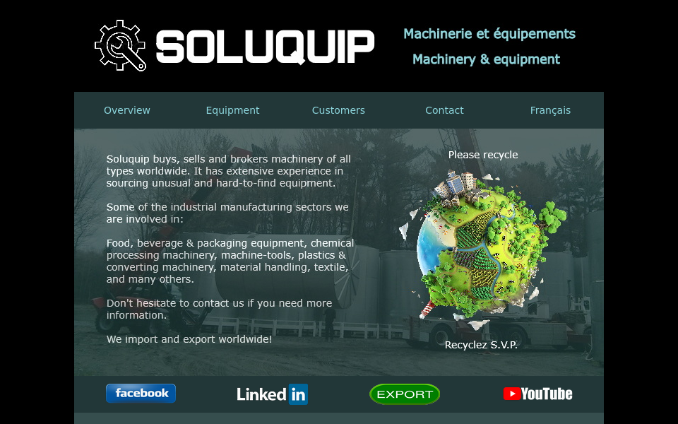 www.soluquip.com/ screen capture