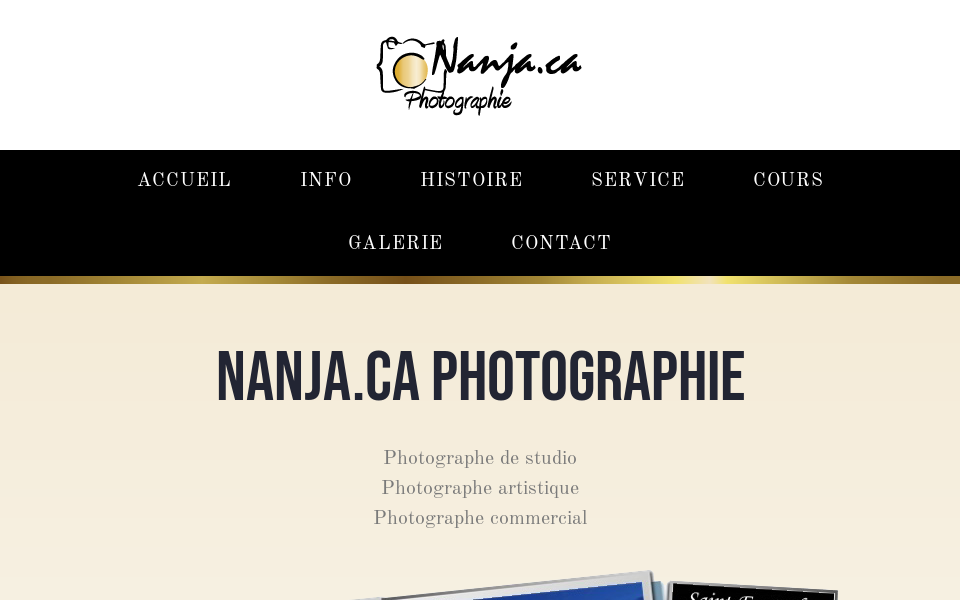 www.nanja.ca/ screen capture