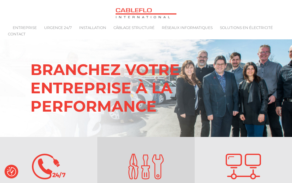 cableflo.com screen capture