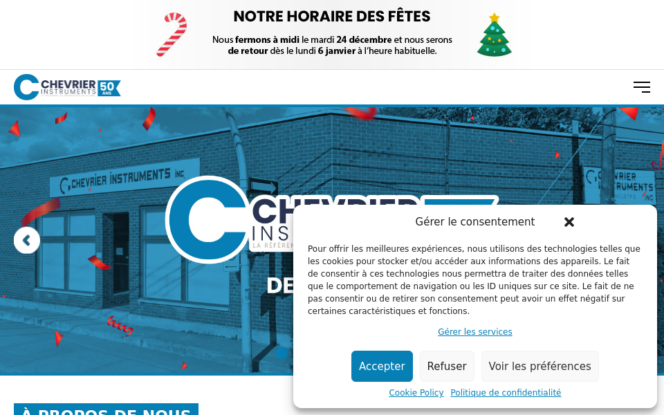 chevrierinstruments.com/ screen capture