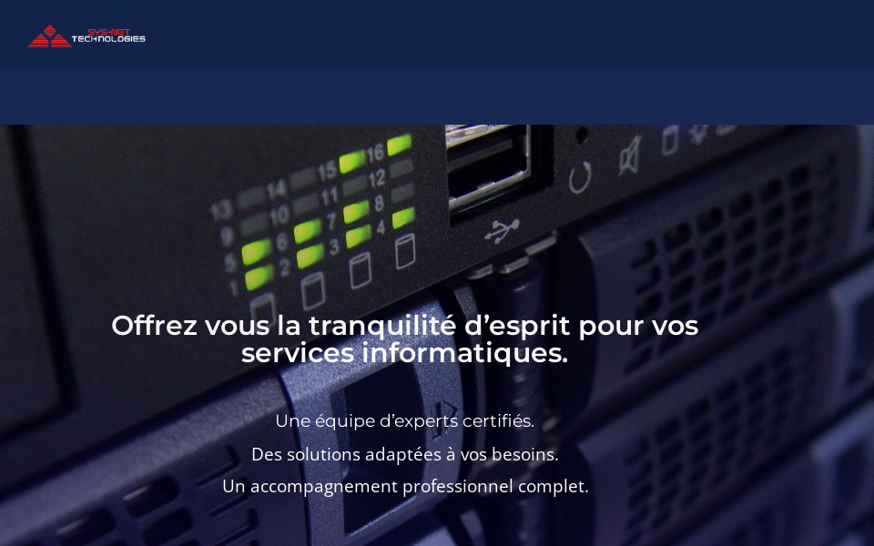sys-net-technologies.com/ screen capture