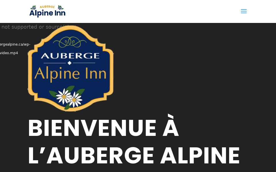www.aubergealpine.ca/ screen capture