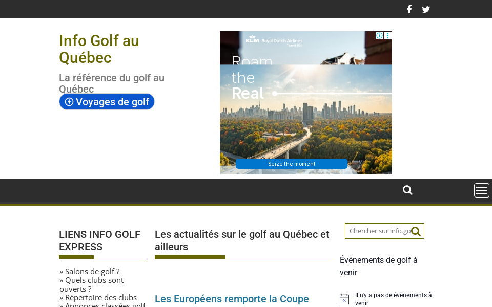 www.info.golf/ screen capture
