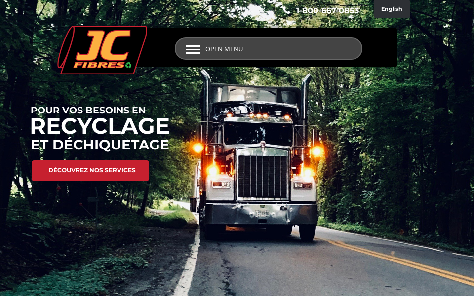 jcfibers.com/ screen capture