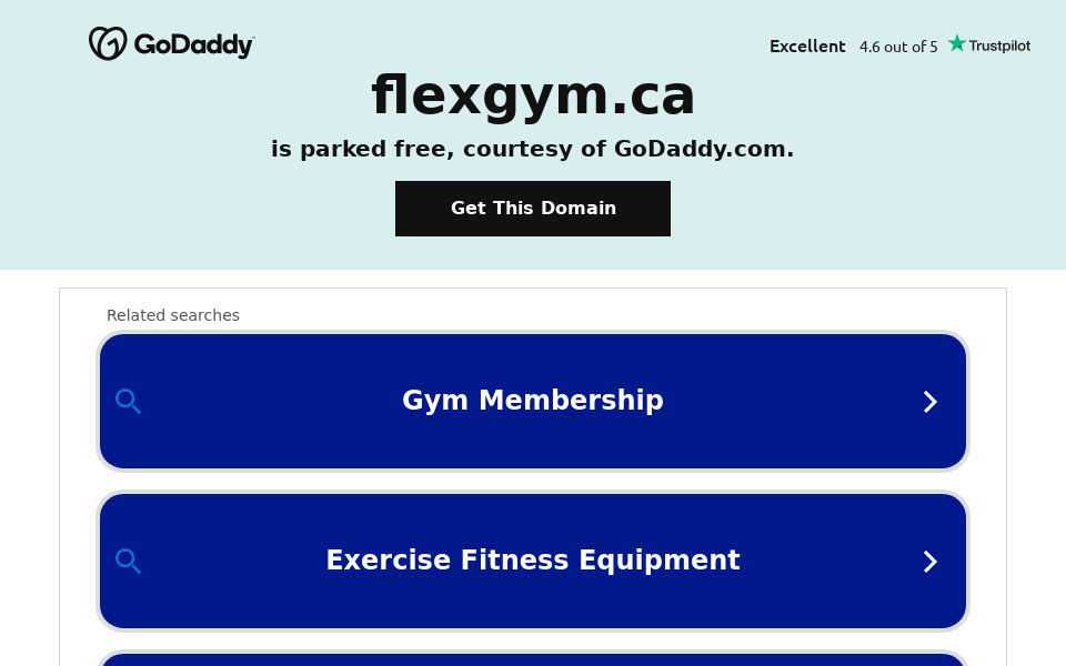 www.flexgym.ca/ screen capture
