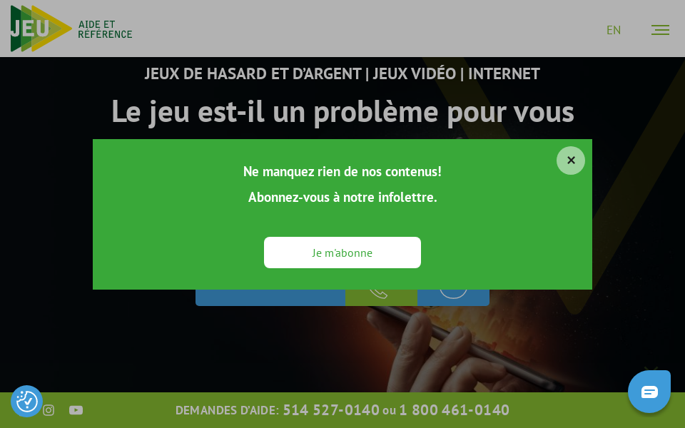 aidejeu.ca/ screen capture