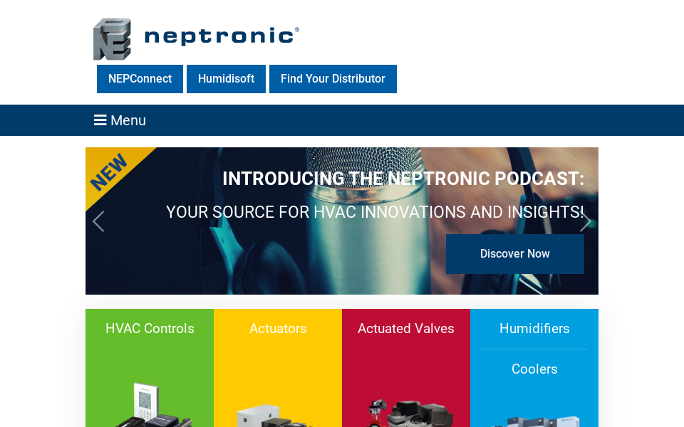 www.neptronic.com/ screen capture