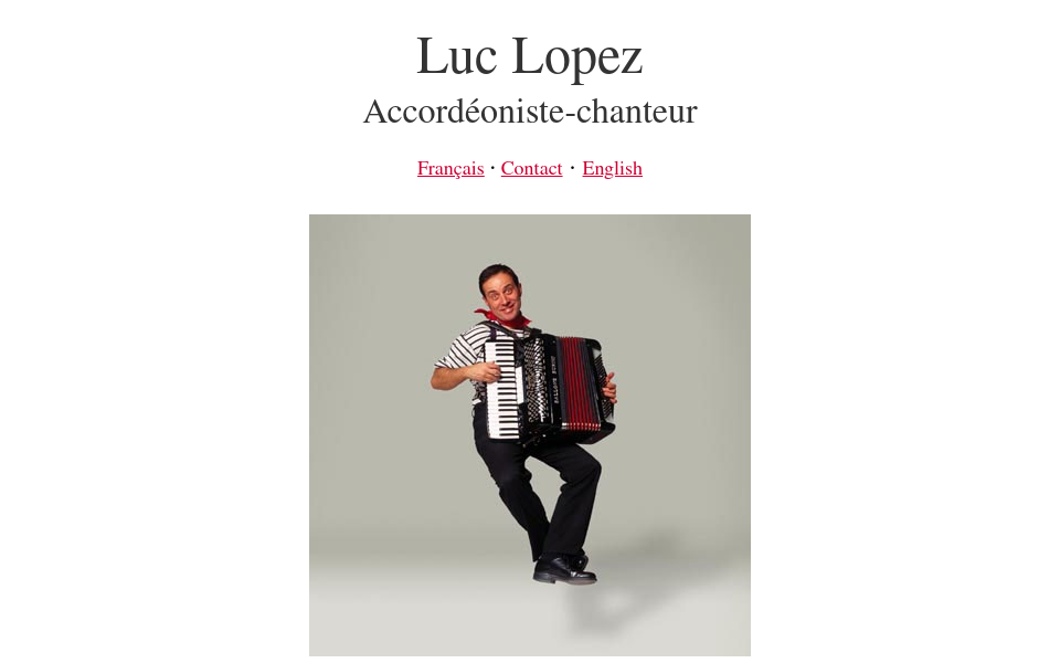 luclopez.ca/ screen capture