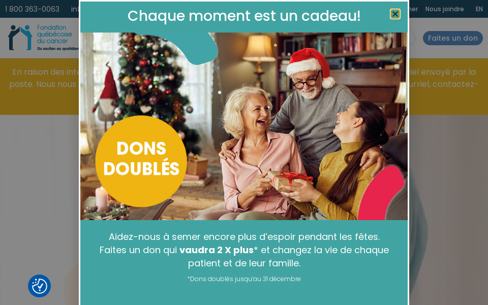 cancerquebec.ca/ screen capture