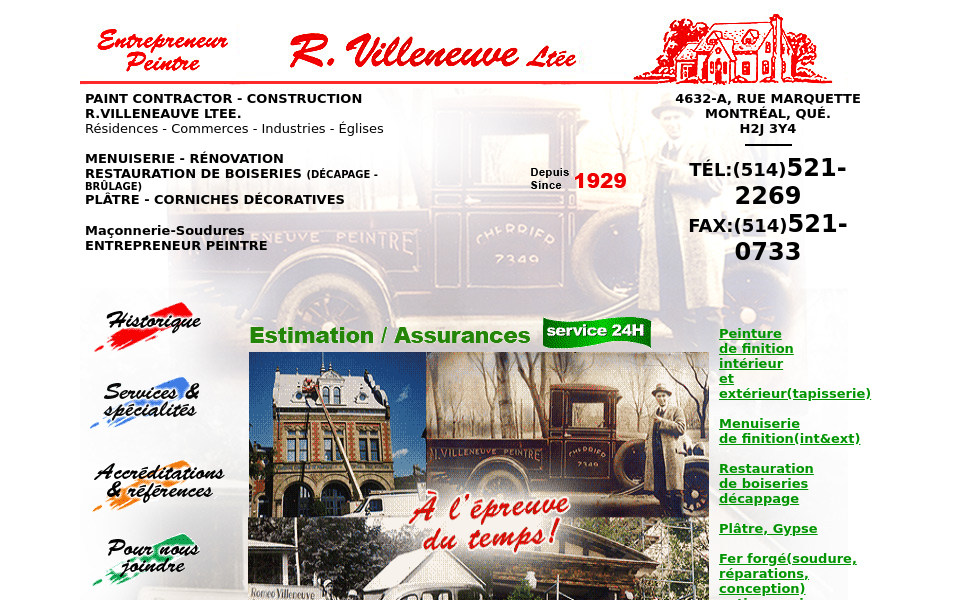 rvilleneuve.com/ screen capture