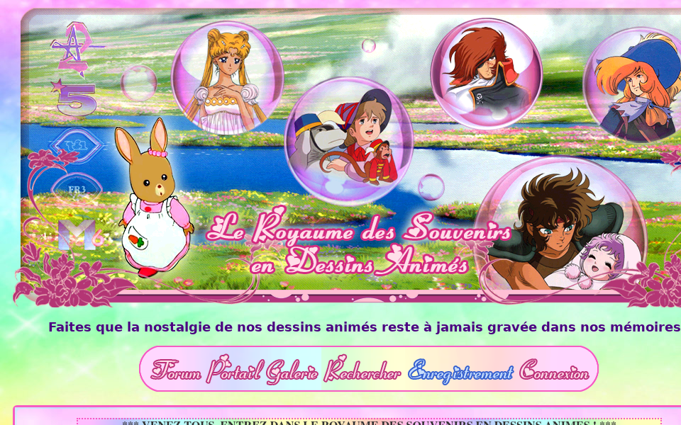 dessins-animes.forumactif.com/ screen capture