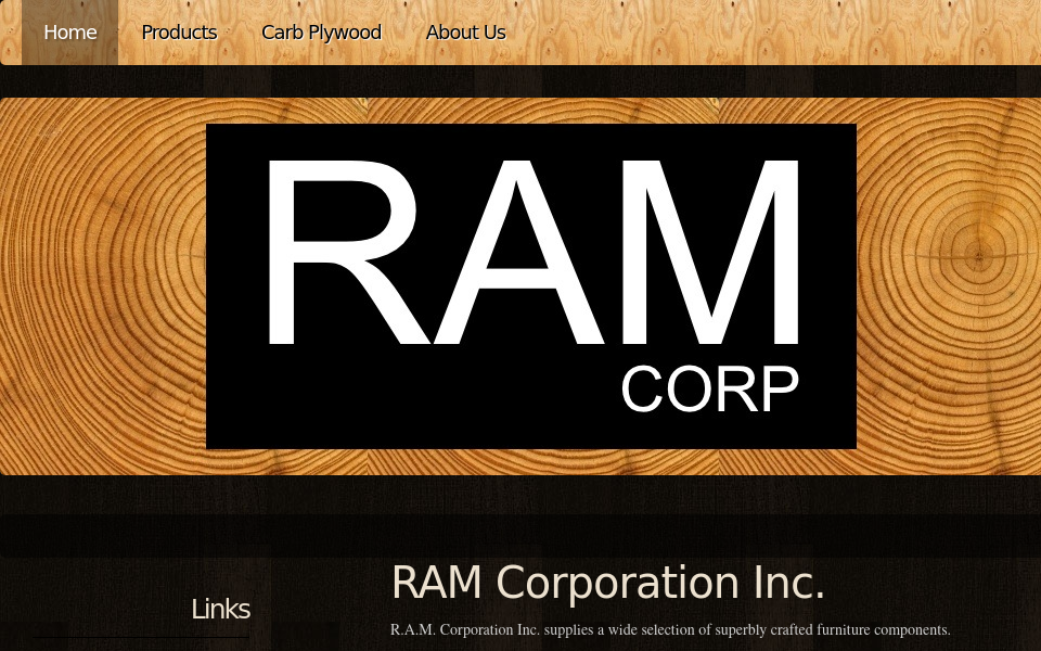 www.ramcorporation.com/ screen capture