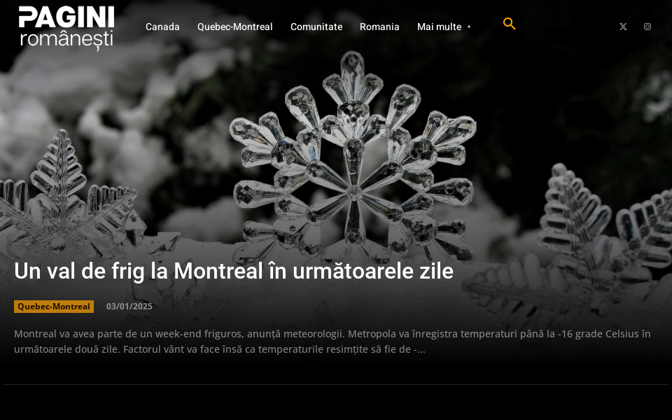 paginiromanesti.ca/ screen capture