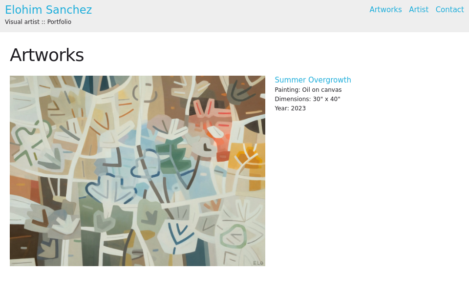 elohimsanchez.com/ screen capture