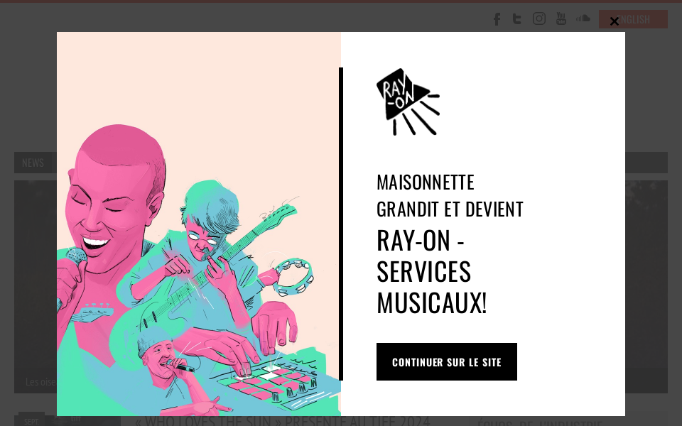 maisonnettemusic.com/ screen capture