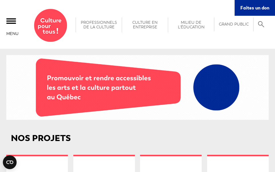 www.culturepourtous.ca/ screen capture