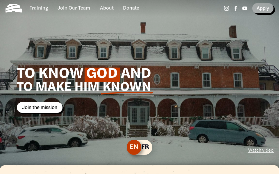 ywamdunham.com/ screen capture