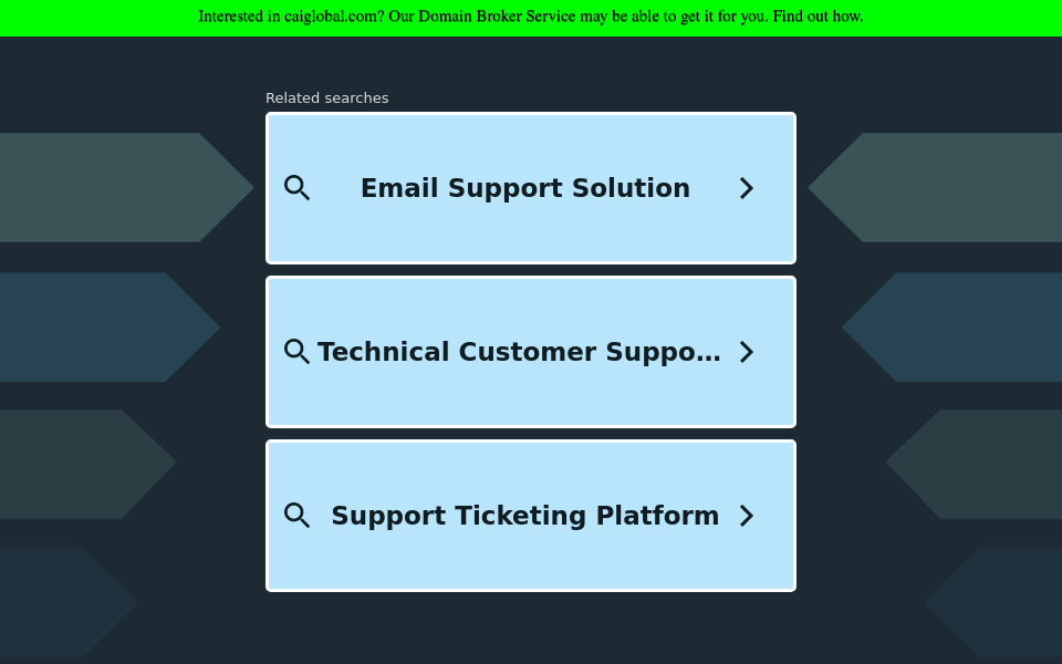 caiglobal.com/ screen capture