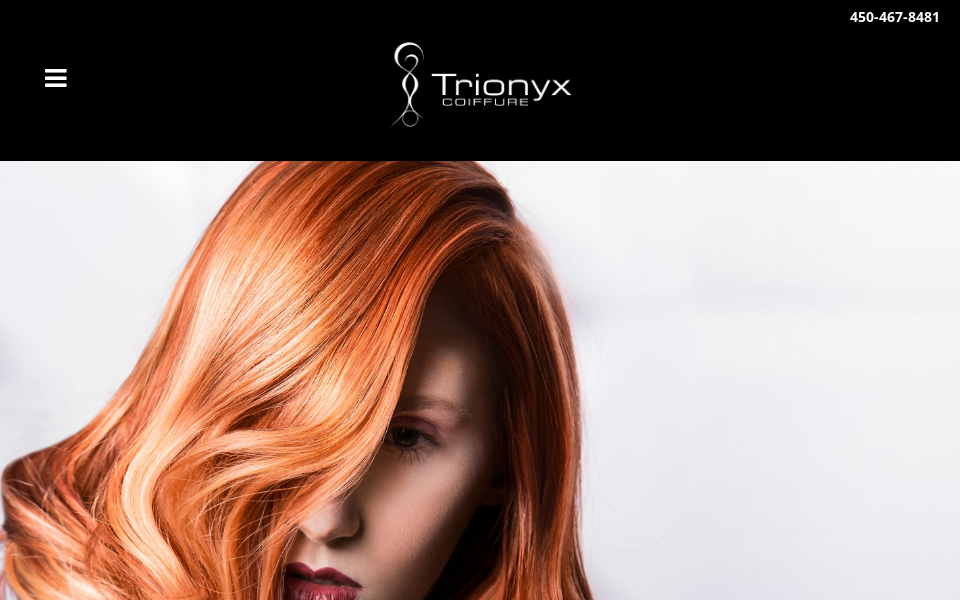 trionyxcoiffure.com screen capture