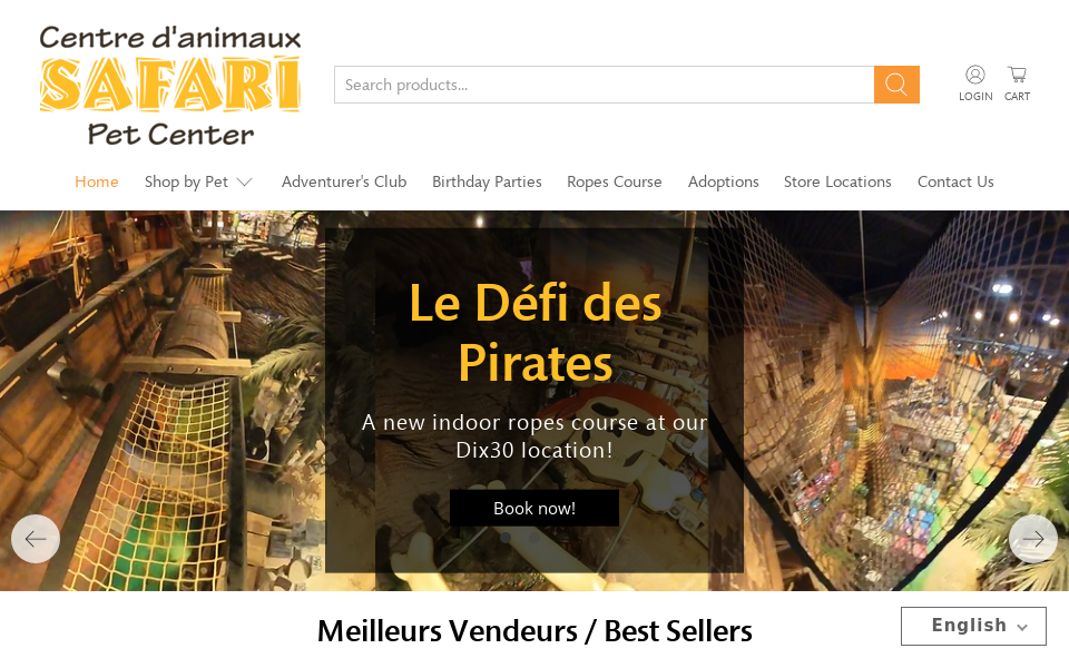 safaripetcenter.com/ screen capture