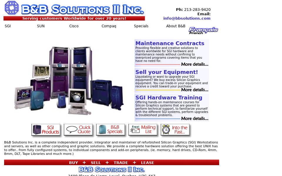 www.bbsolutions.com/ screen capture