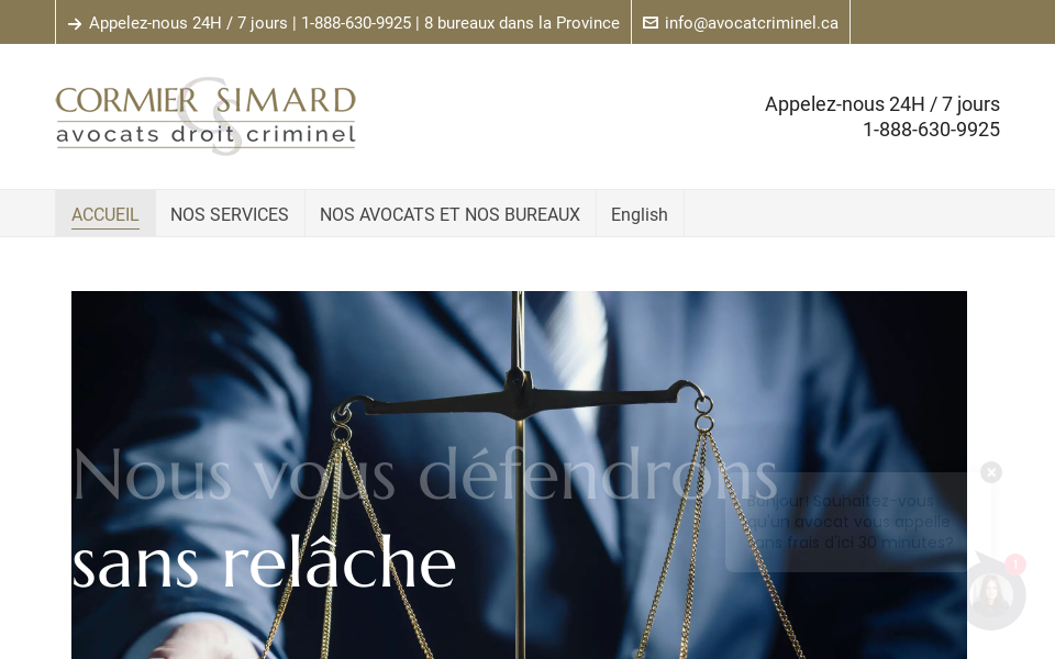 avocatcriminel.ca/blogue/ screen capture