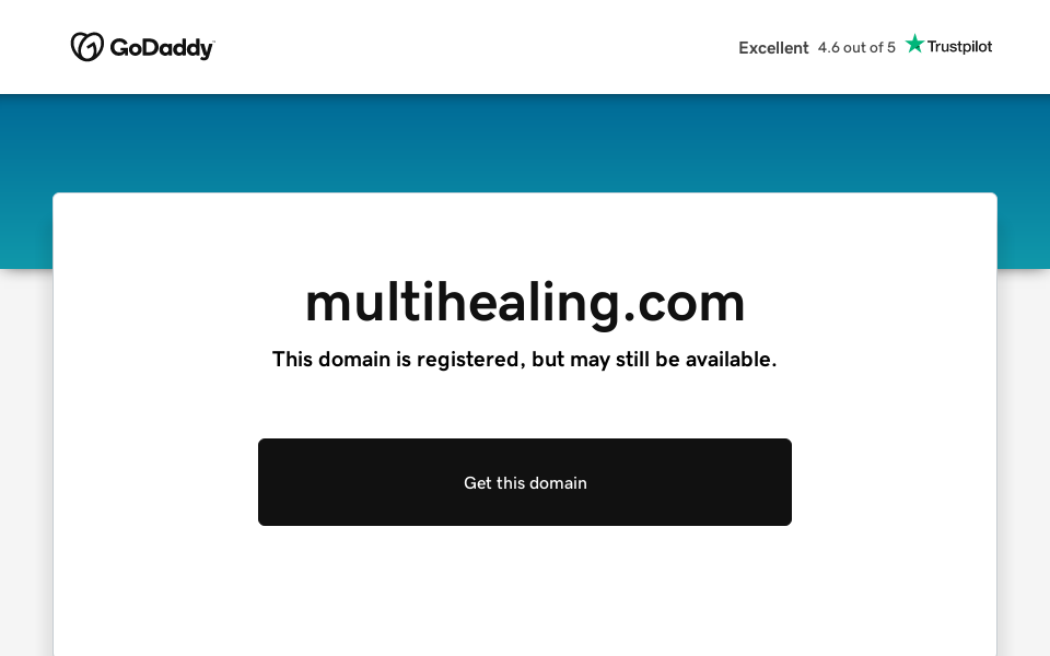 www.multihealing.com screen capture
