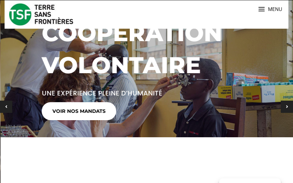 terresansfrontieres.ca/ screen capture