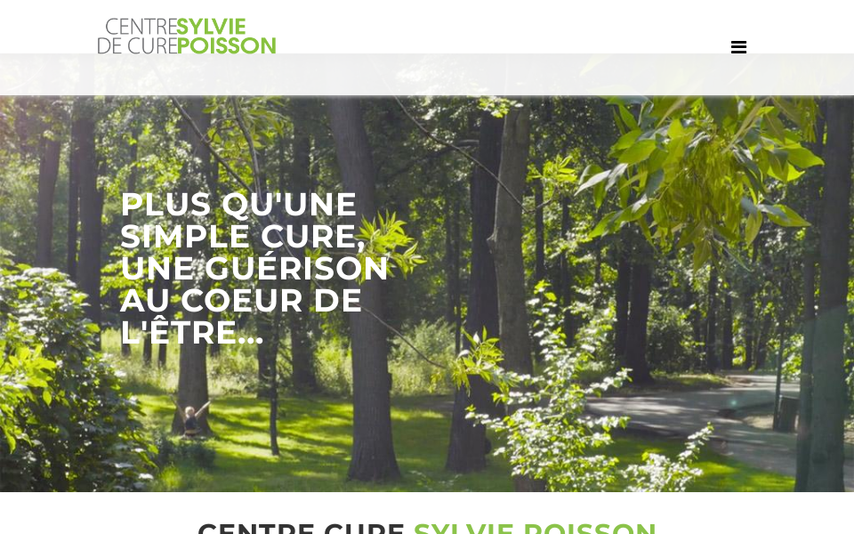 www.centrecure-sylviepoisson.ca/ screen capture