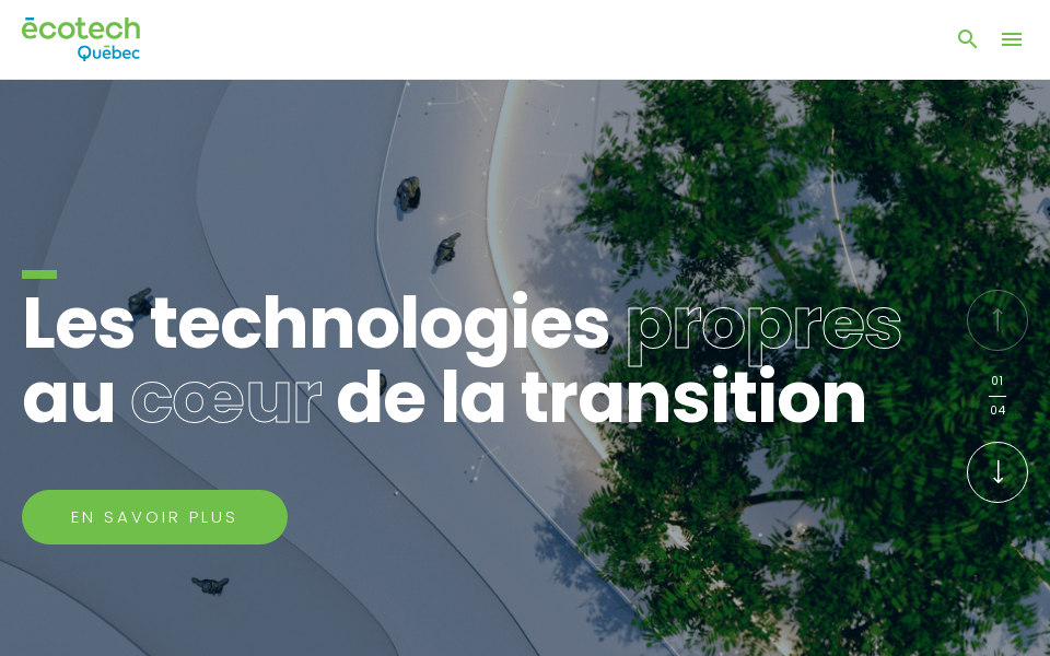 www.ecotechquebec.com/ screen capture