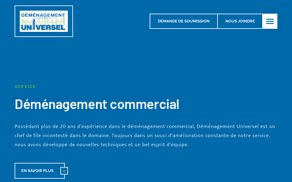 demenagementuniversel.com/fr screen capture