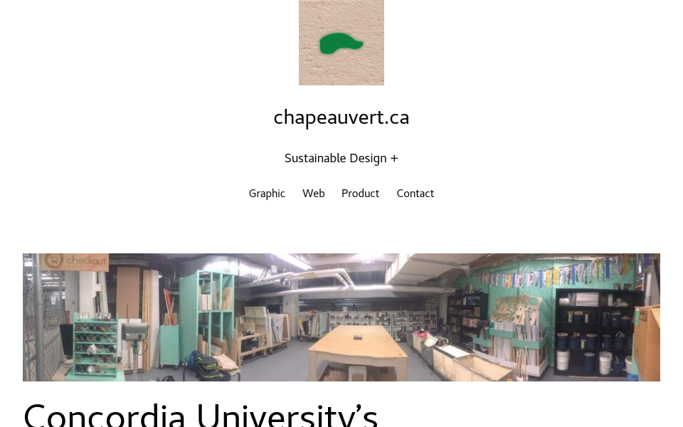 chapeauvert.ca/ screen capture