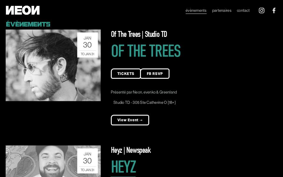 iloveneon.ca/ screen capture