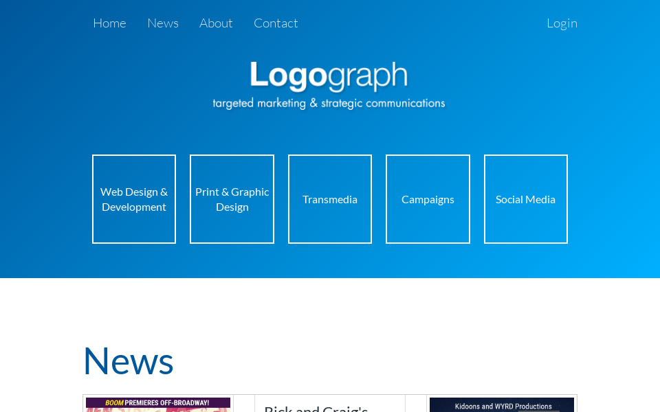 www.logograph.com/ screen capture