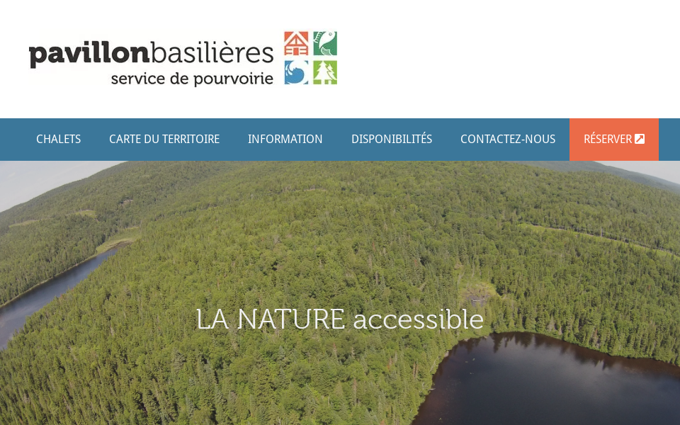 www.pavillonbasilieres.com screen capture