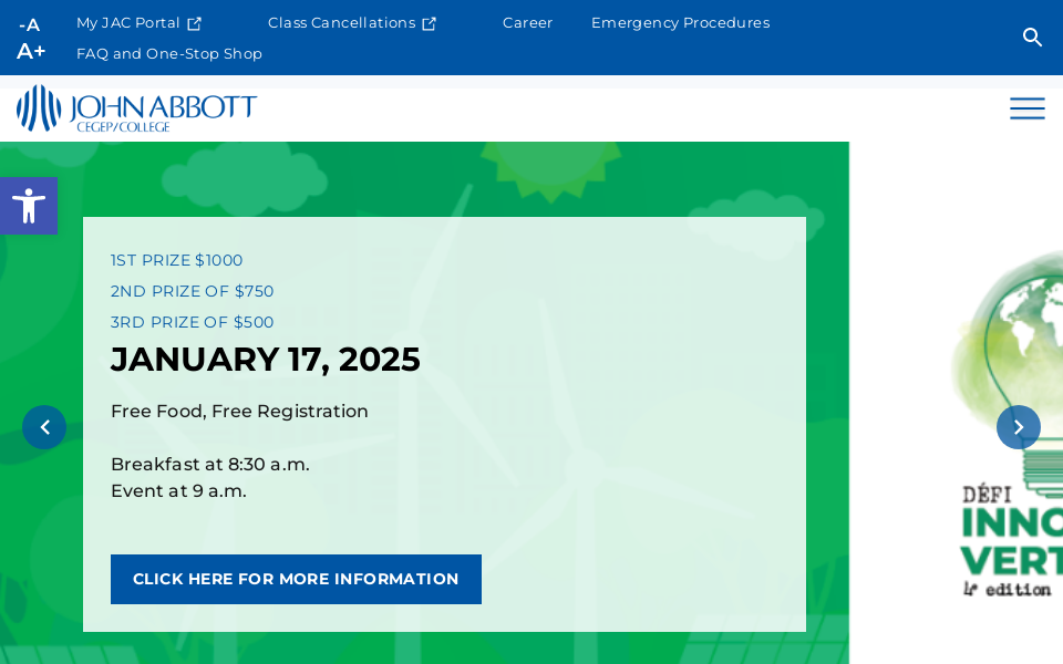 johnabbott.qc.ca/ screen capture