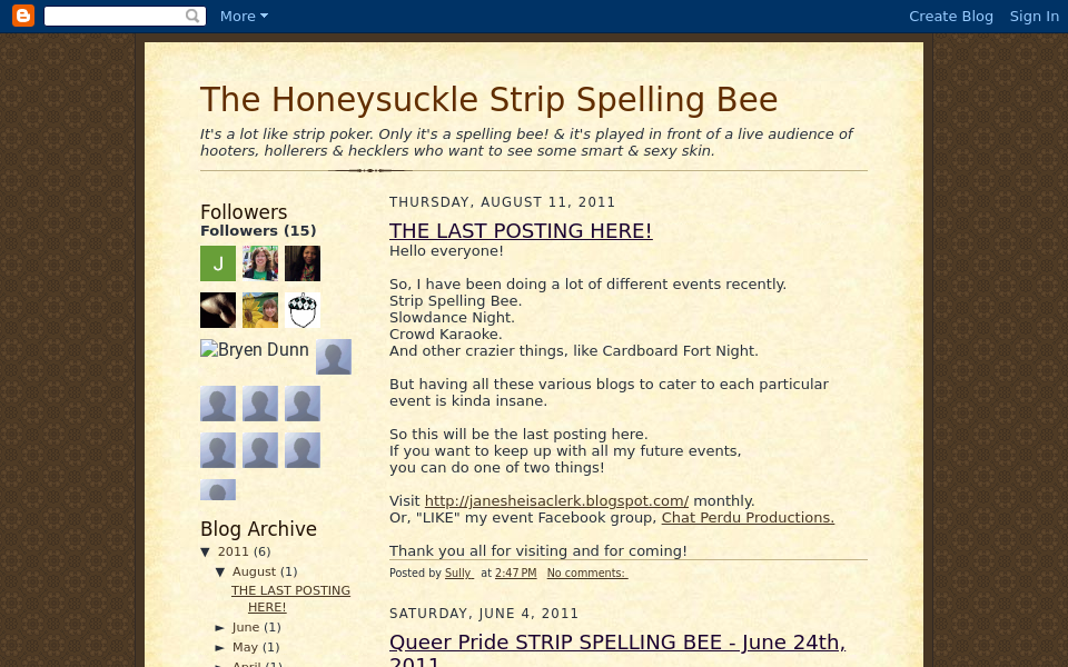 stripspellingbee.blogspot.com/ screen capture