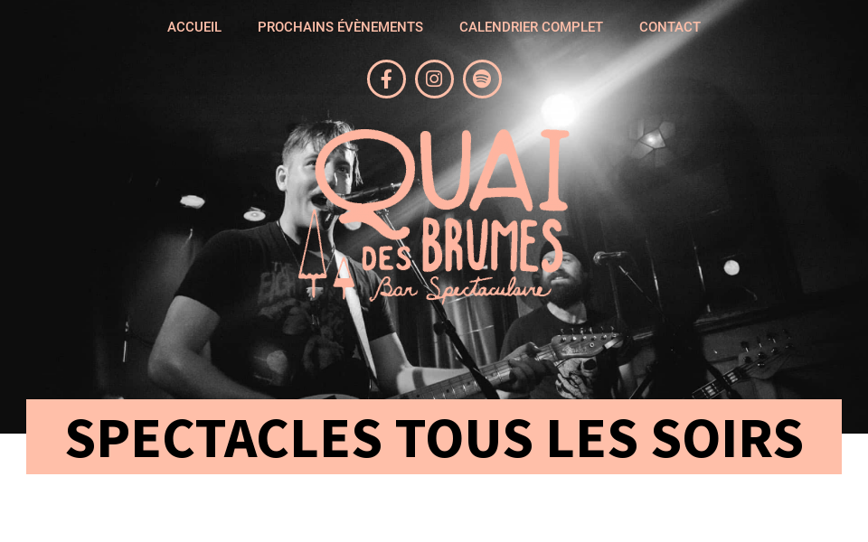 quaidesbrumes.ca/ screen capture