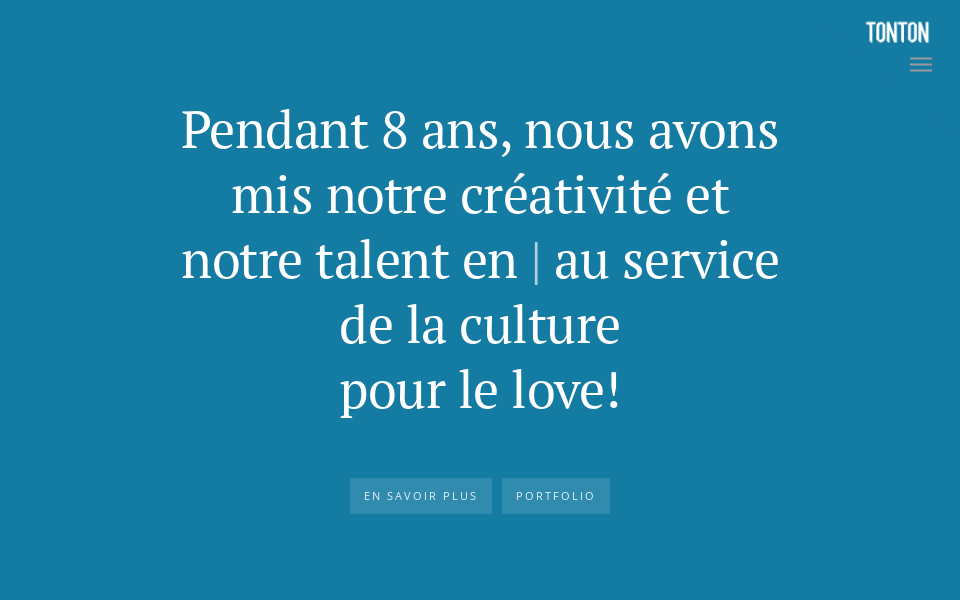 tonton.ca/ screen capture